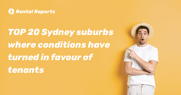 RentRabbit.com.au Better Renting Report reveals top 20 Sydney suburbs where conditions have turned in favour of tenants